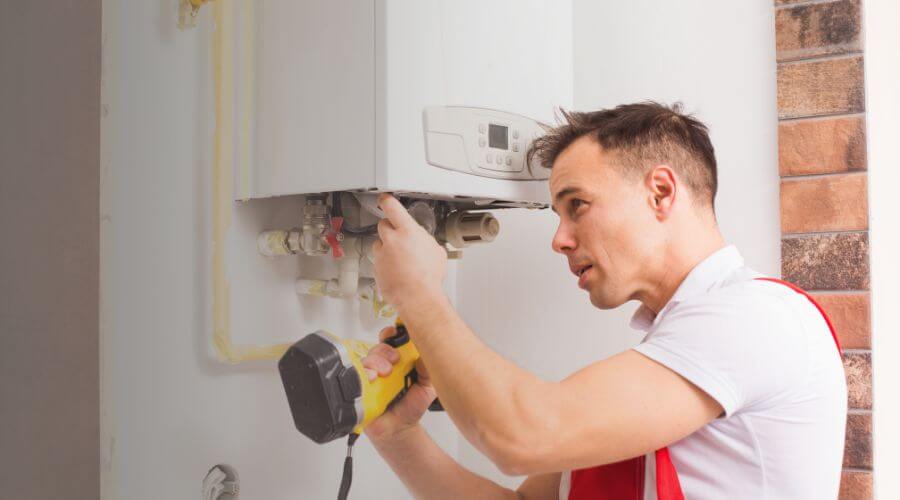 Local tankless water heater installation in Priddy, TX
